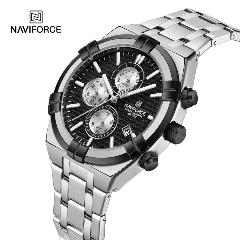 NAVIFORCE メンズ クォーツ クロノグラフ 腕時計  - Jewelry For Watches のレビューと価格