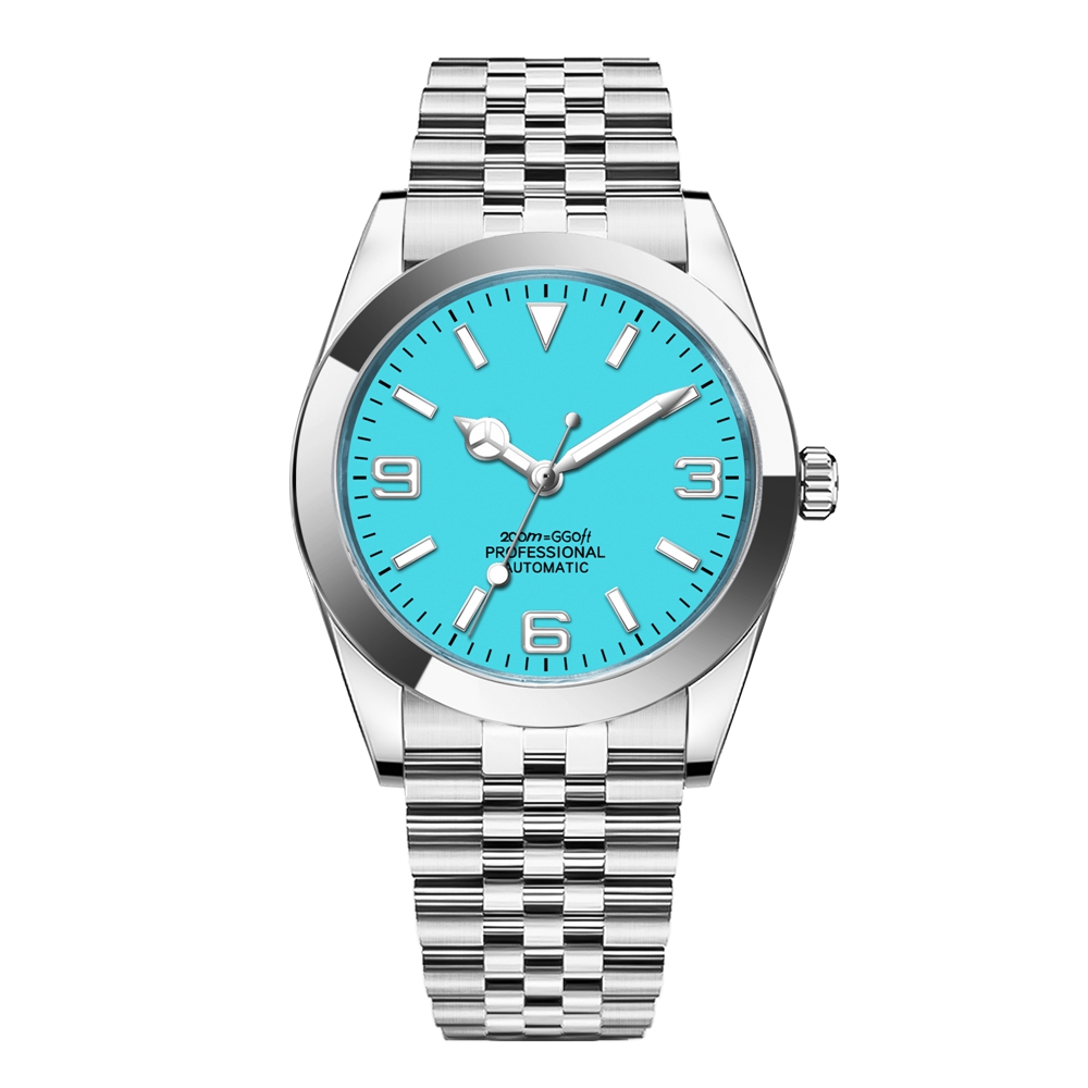 カスタムロゴ高級 NH35 腕時計女性男性腕時計 36 ミリ - Jewelry For Watches のレビューと価格